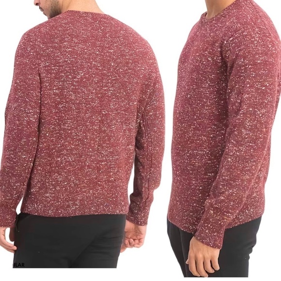 rag & bone Other - Rag & Bone Sweater Theon Crewneck Classic Fit Pullover Speckled  Wool NWT